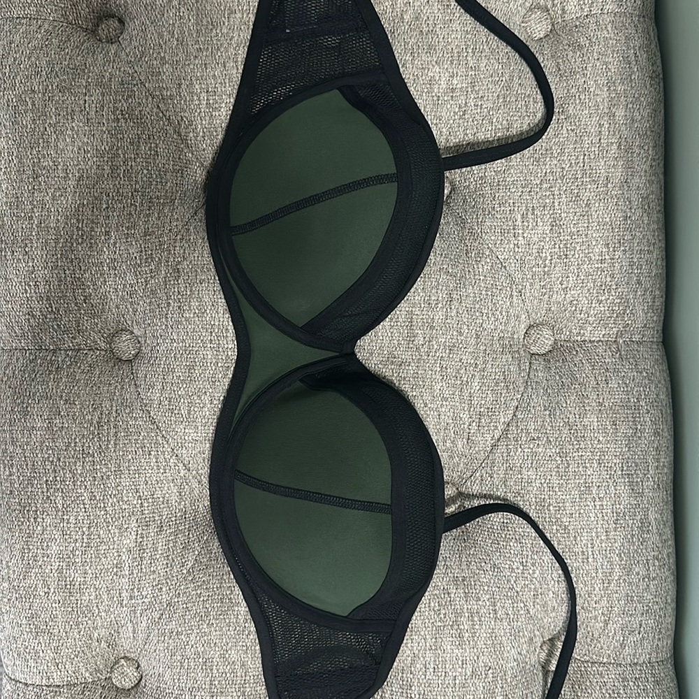 Kendall + Kylie x Revolve Mesh Mix Bustier Swimsuit Top